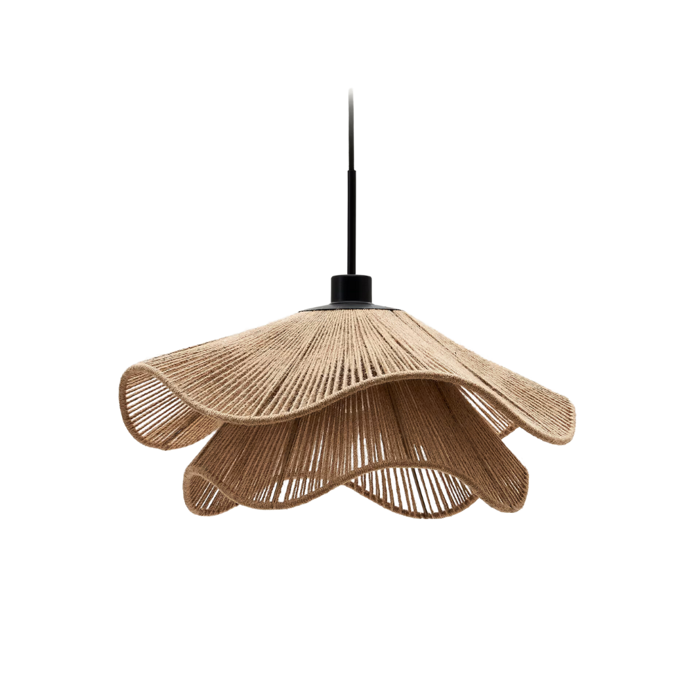 Cape Points Boho Natuurlijke Jute Vezel Hanglamp