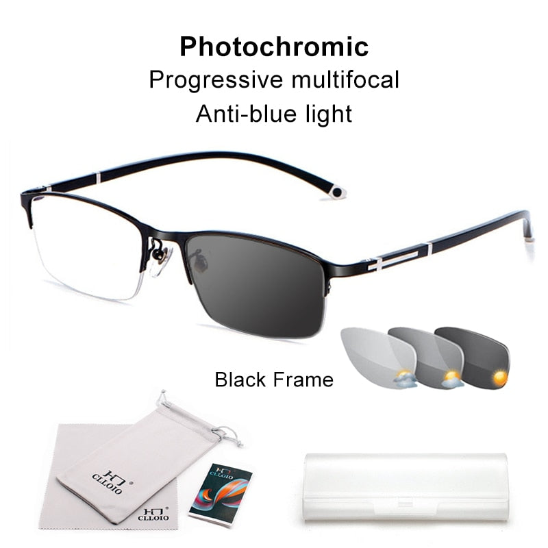 OptiVision | Elegante Multifocale Brillen met Blauwlichtfilter