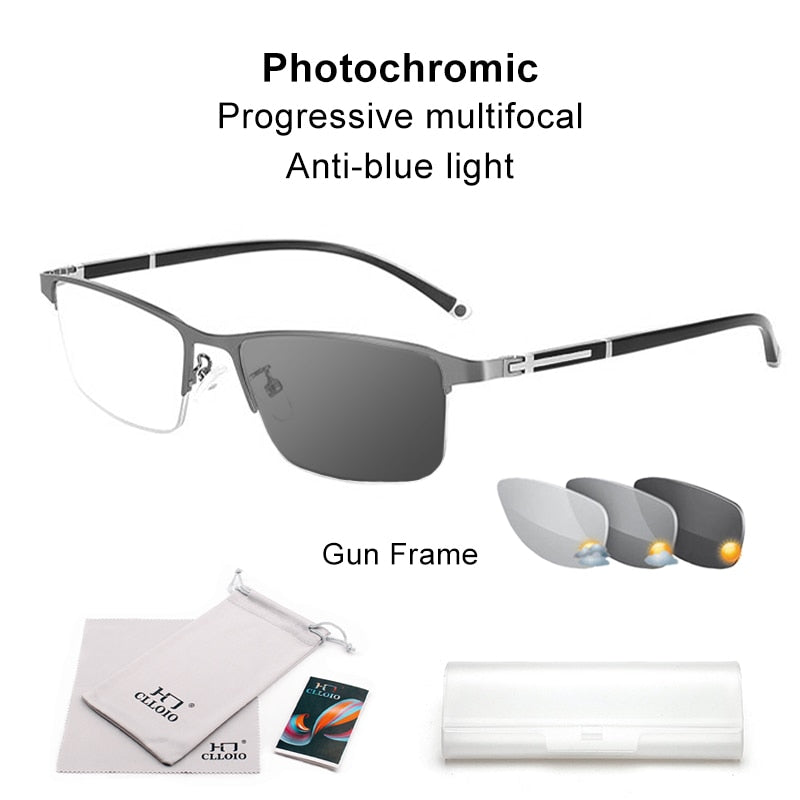 OptiVision | Elegante Multifocale Brillen met Blauwlichtfilter