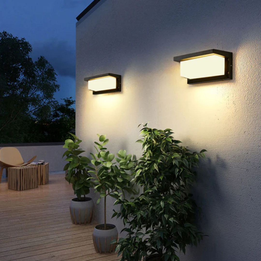 Buitenwandlamp Zwart Wandmontage Met Bewegingssensor