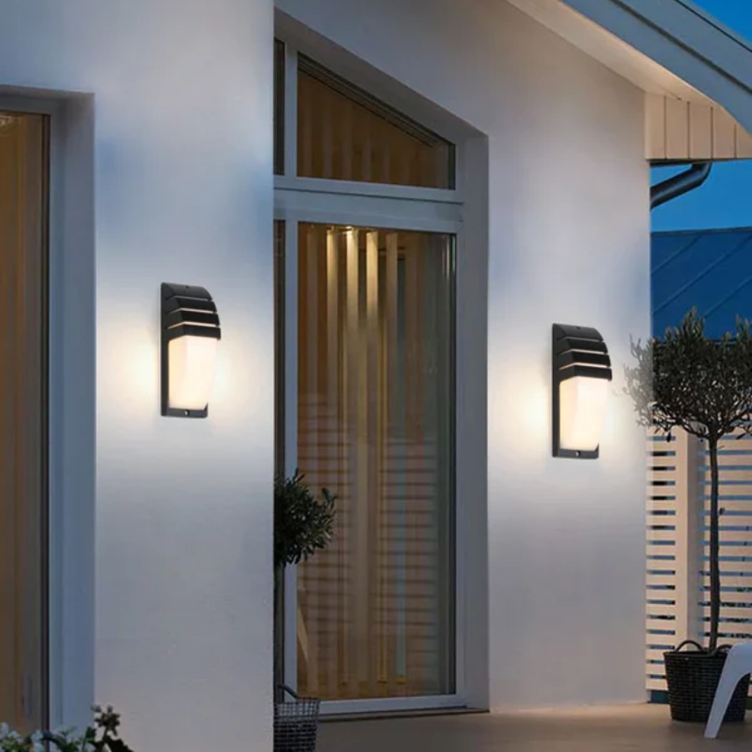 Buitenwandlamp met Bewegingssensor – Waterdichte LED Buitenwandlamp voor Tuin en Terras