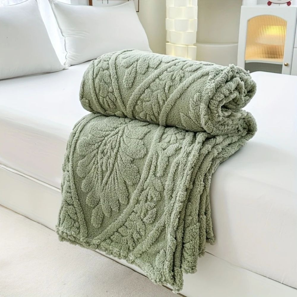 Paris Weave Jacquard Fleece Deken