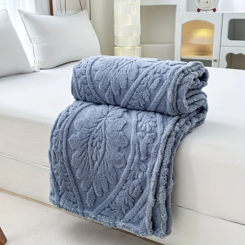 Paris Weave Jacquard Fleece Deken