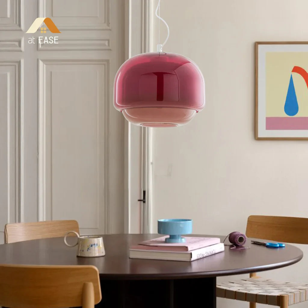 Pericles Sferische Kleurrijke Glazen Hanglamp