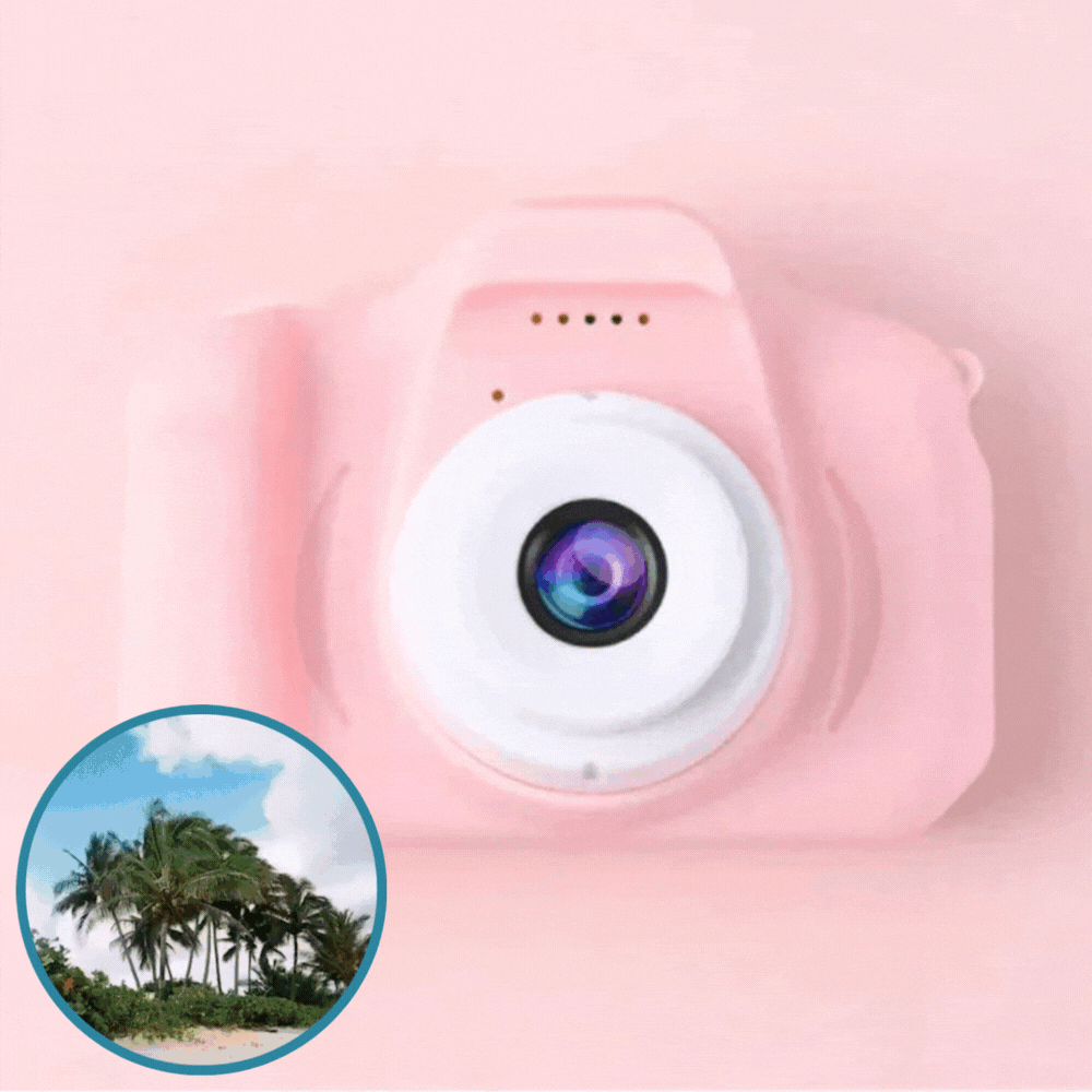 Mini Digitale Camera 8 MP | Compacte Retro Camera met 8 GB Geheugenkaart