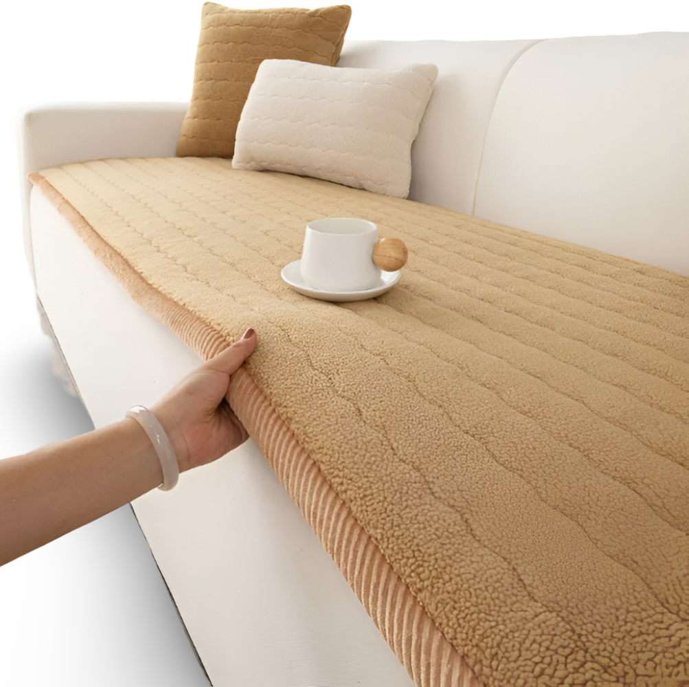 PolyesPlush - Zacht, Antislip en Huisdiervriendelijk Sofa Cover