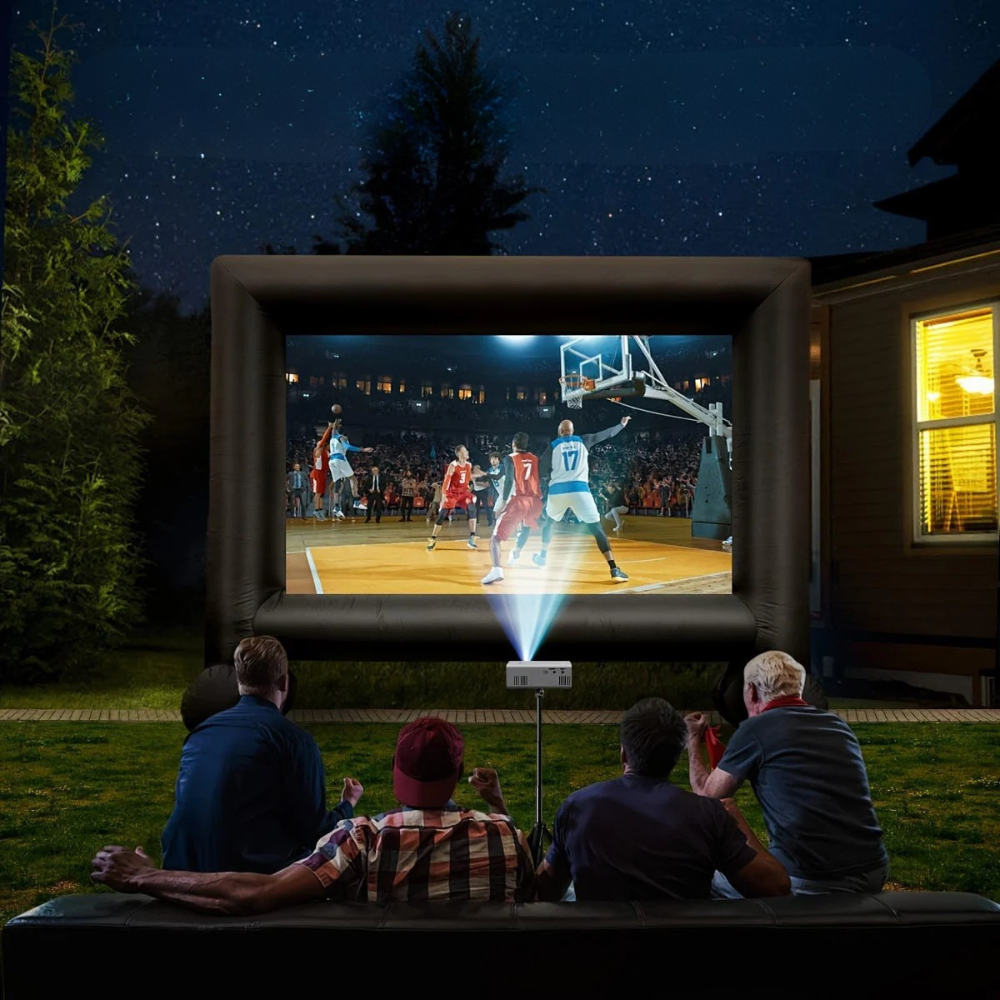 Skanto | Draagbare Mini HD LED Projector Thuisbioscoop Buiten 3000 Lumen