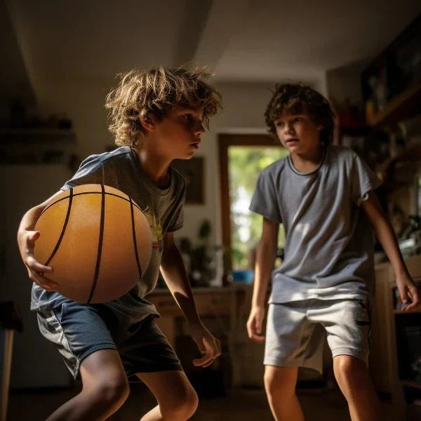 Professionele Stille Basketbal | Geluidsloze Schuimtechnologie | High-Density Indoor Trainingsbal | Optimale Sprongkracht | Veilig & Buurtvriendelijk