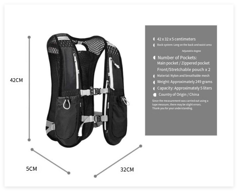 UltraTrail Hydratatie Hardloopvest
