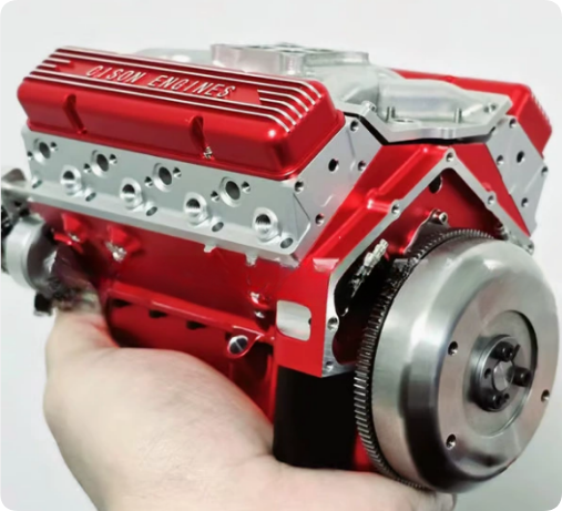 🎉Laatste Dag Actie 50% KORTING 🔥 - Benzine OHV V8 Small-block Motor Model Kits