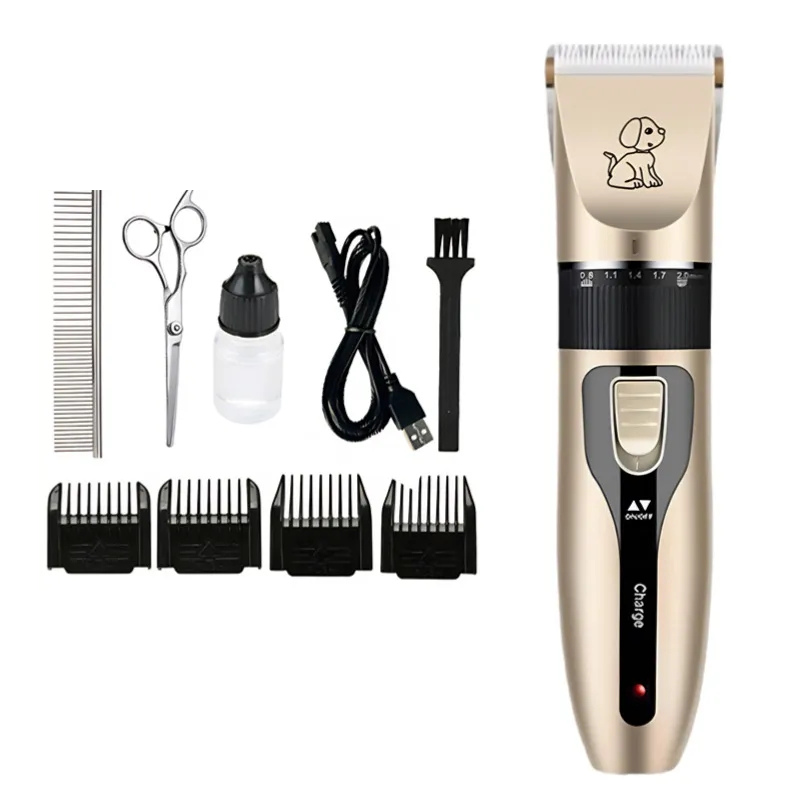 QuietClip Pro Honden- en Kattenknippers | Stille Dierenverzorgingsschaar met Langdurige Batterij en Precisiebladen