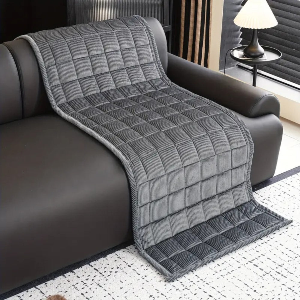 Gevoerde Sofa Beschermmat met Antislip Achterkant voor Sofa en Bank