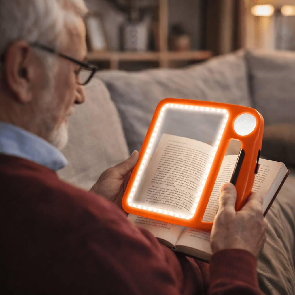 SEHKOMFORT – Handloep met LED & 5x/10x vergroting voor helder lezen