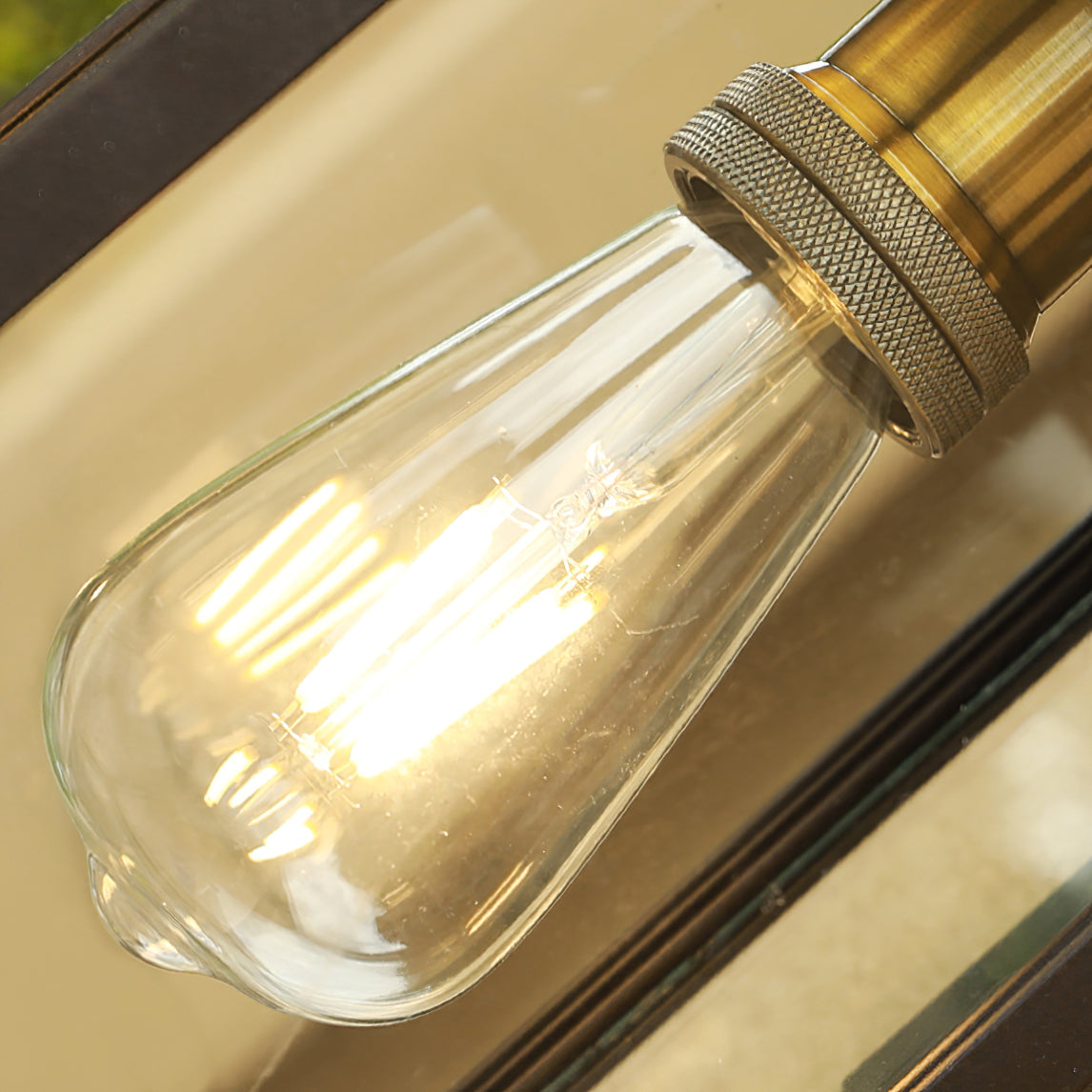 Retro Radenko Glas Buiten Wandlamp