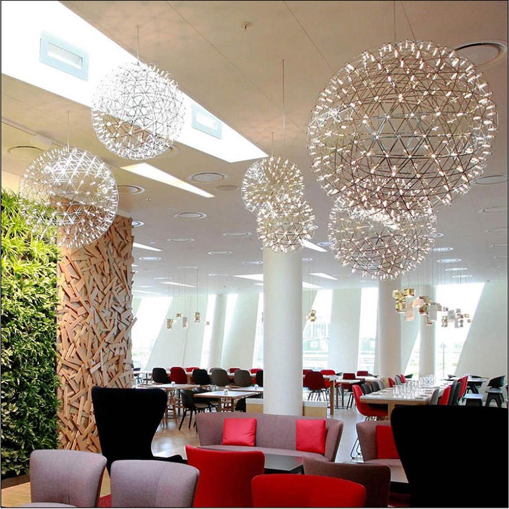 Ivthayra Luxe Postmoderne Gouden Bol Hanglamp