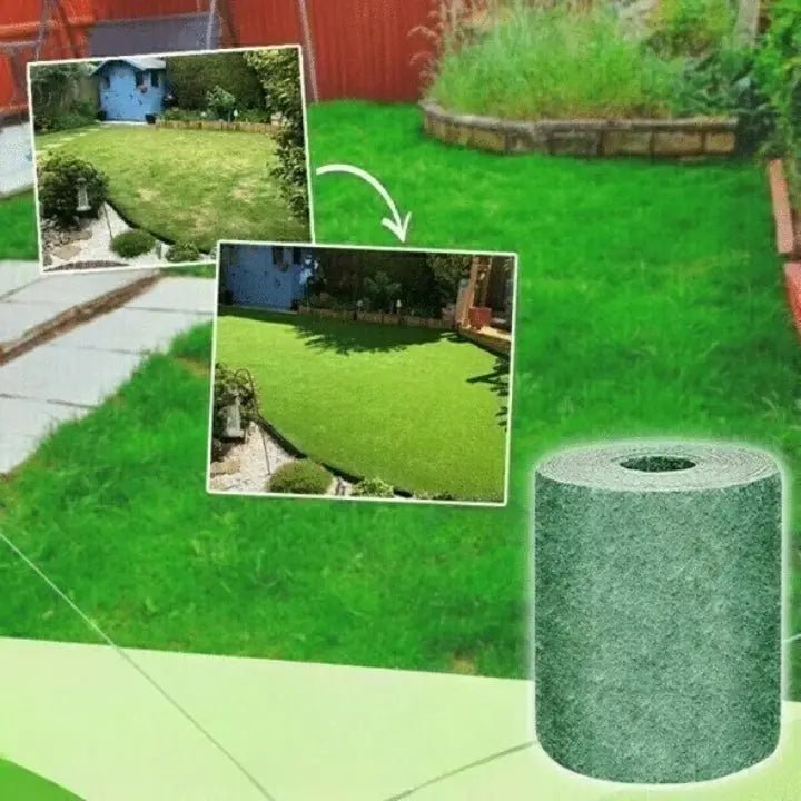 Grasmat | Snelle grasrenovatie | Alternatief voor grasrollen | TerraSprout