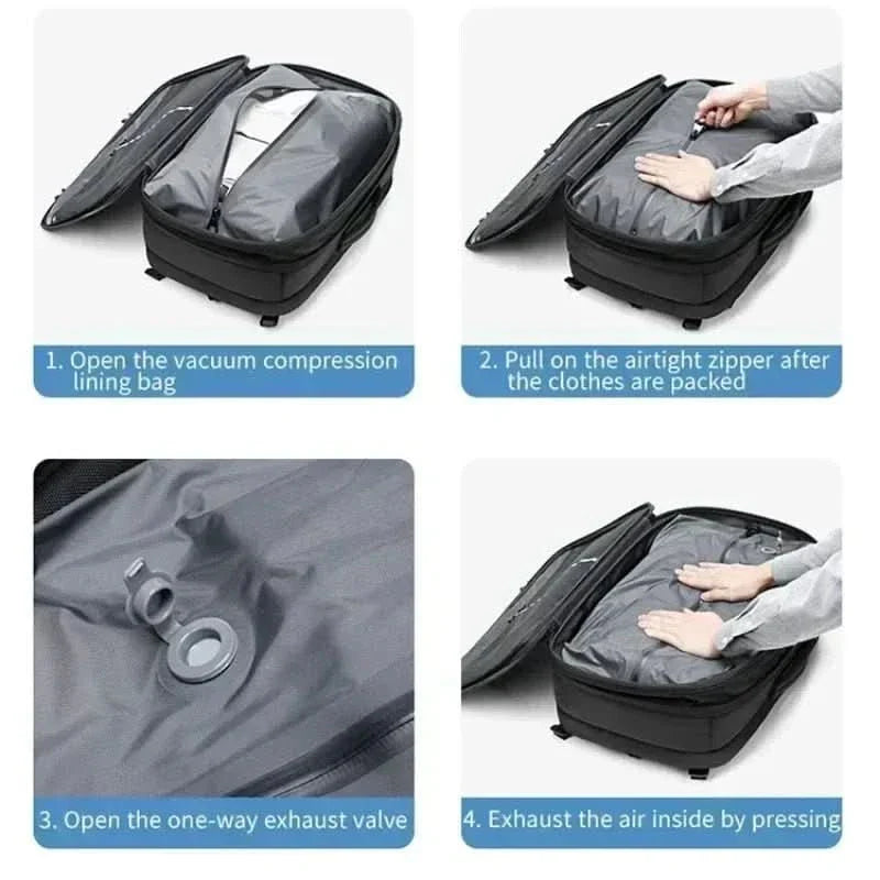 AIRTRAIL Rugzak – Inkompressibele Laptoprugzak voor Reizen