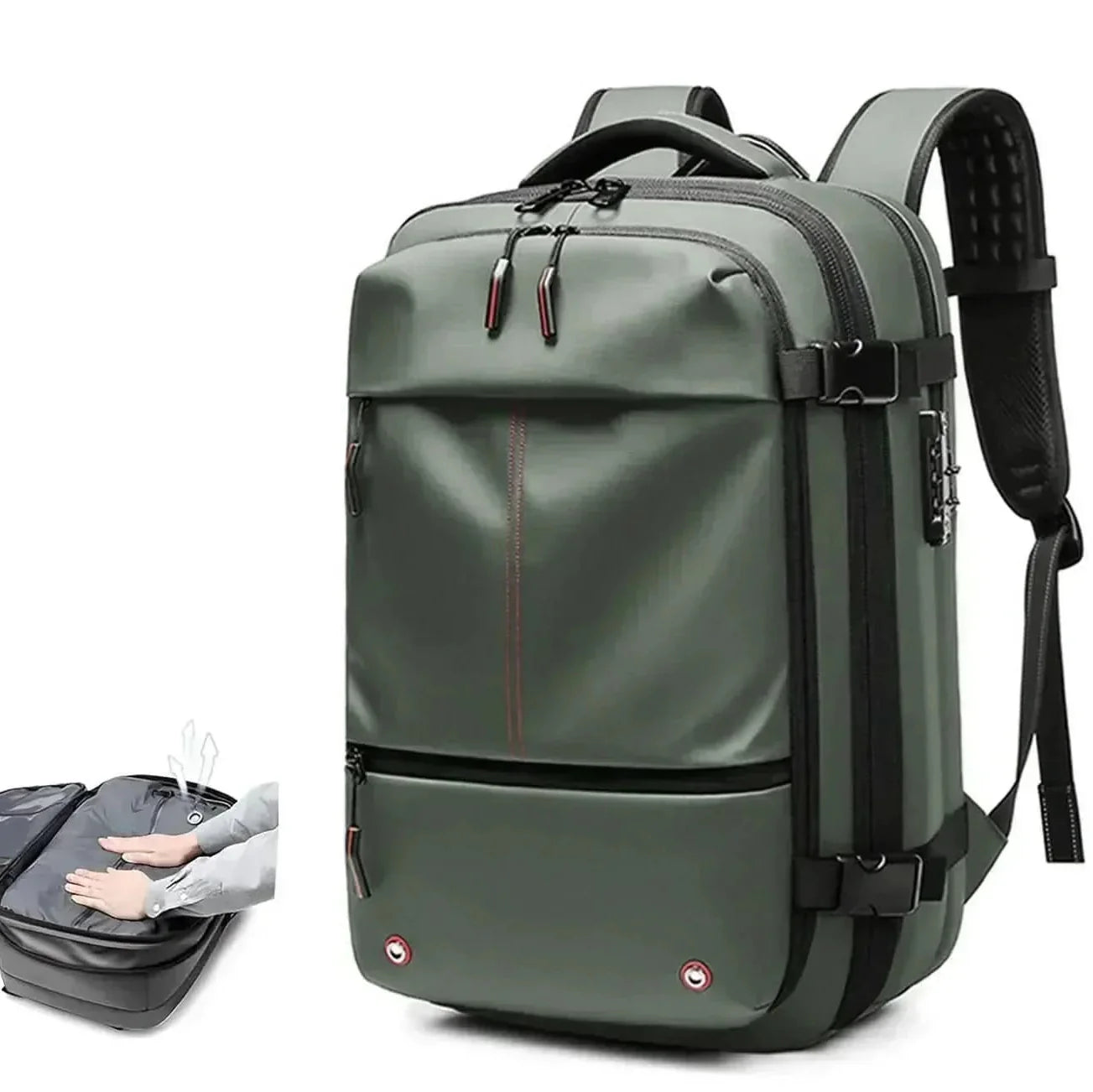 AIRTRAIL Rugzak – Inkompressibele Laptoprugzak voor Reizen