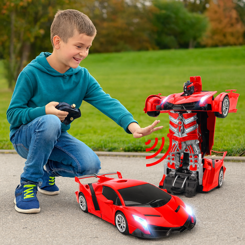 Afstandsbediening Robotauto Transformeer Speelgoed
