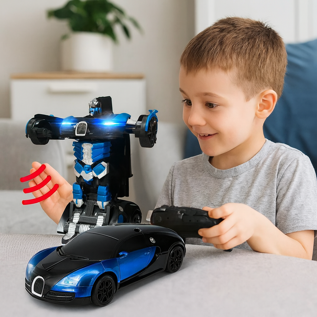 Afstandsbediening Robotauto Transformeer Speelgoed
