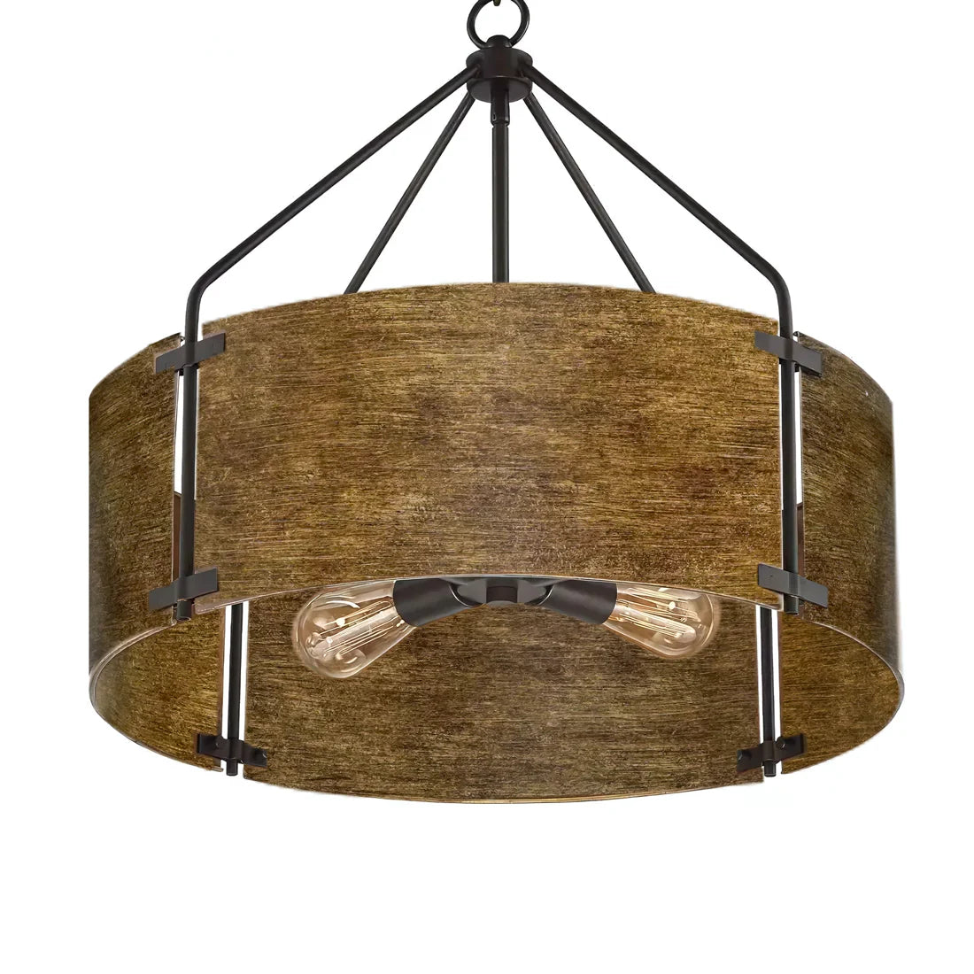 Ethan Retro Industrieel Bronzen Drum Hanglamp