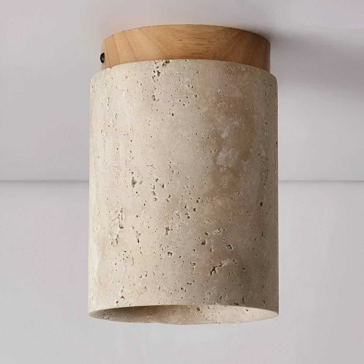 Orin Retro Travertine Flush Mount Plafondlamp