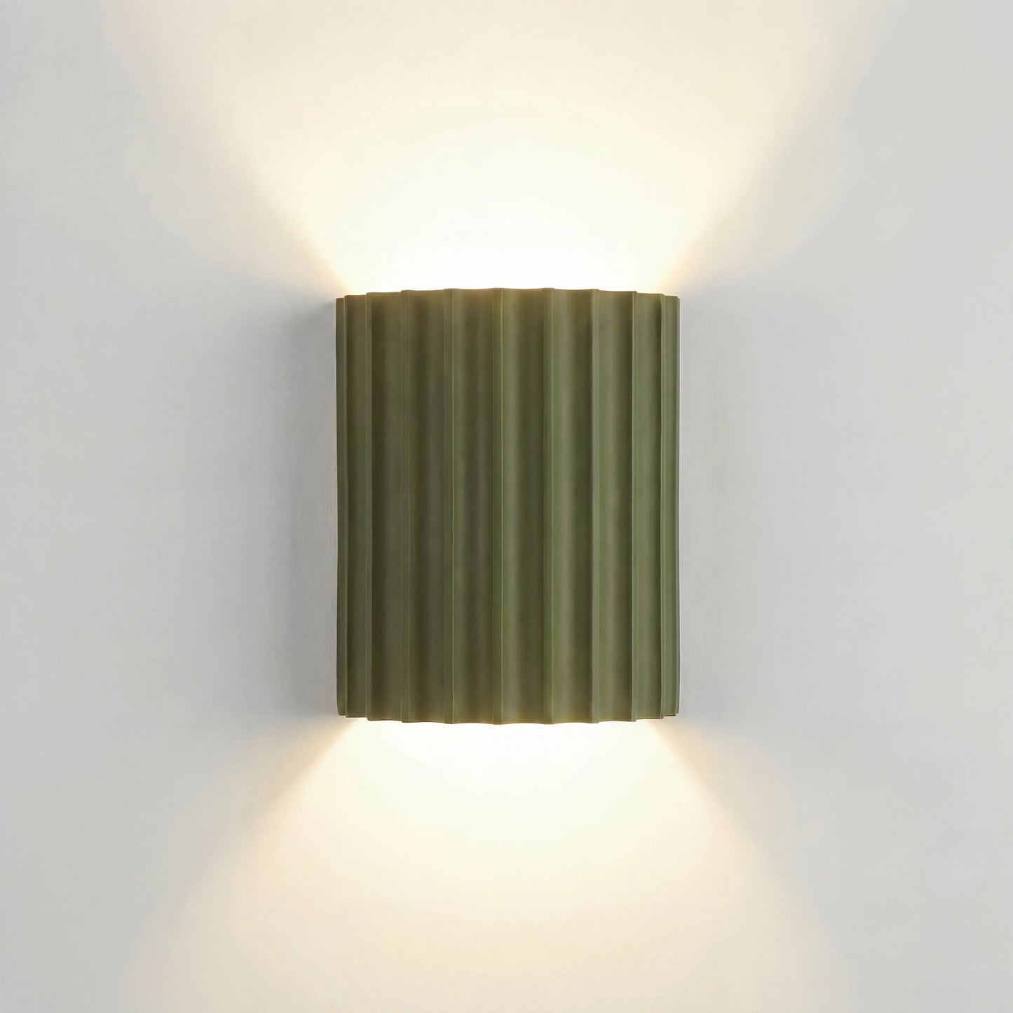 Rhea Hars Geribbelde Wandlamp