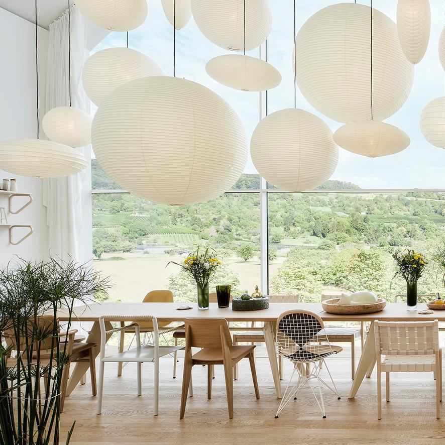 Lustra Hanglamp van Papier voor de Woonkamer