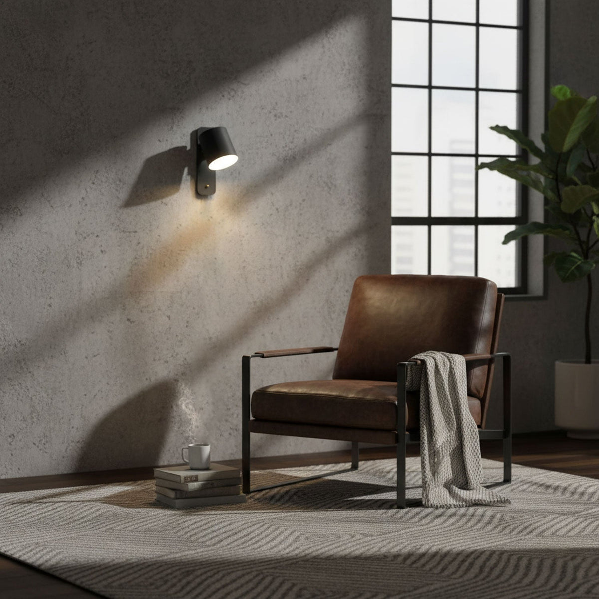 Kora Rotatable Nordic Metal Wandlamp