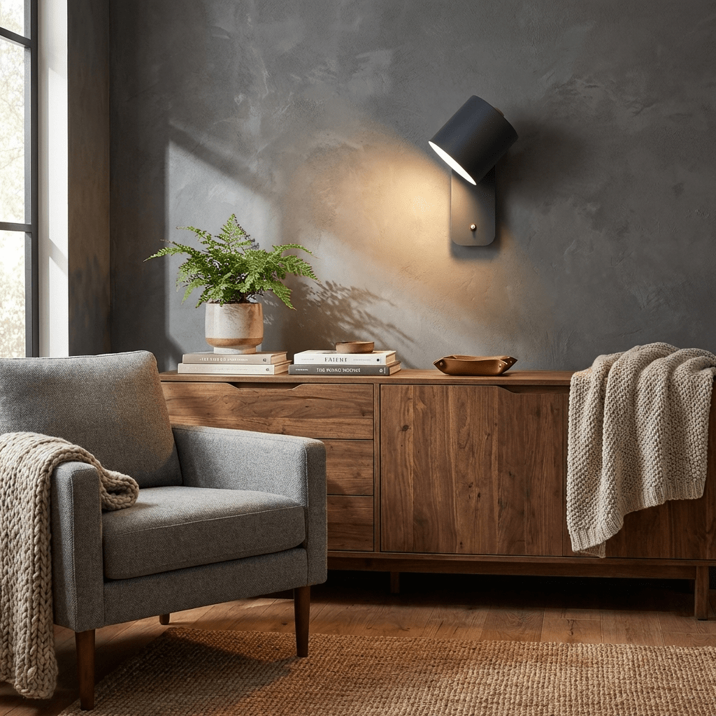 Kora Rotatable Nordic Metal Wandlamp