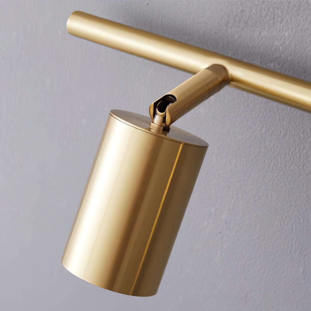 Moderne Messing Dubbele Cilinder Verstelbare Wandspot