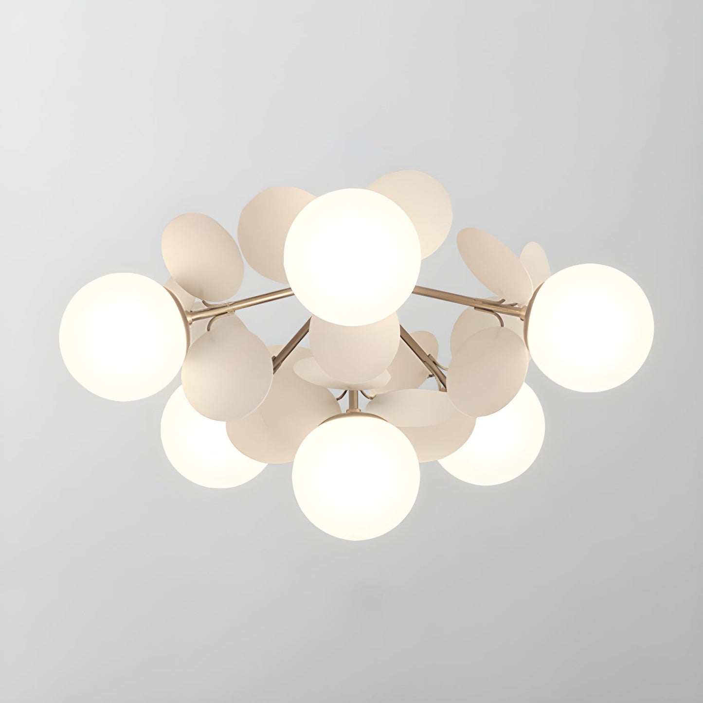 Solara Rond Plafondlamp Macaron in Pastelkleuren