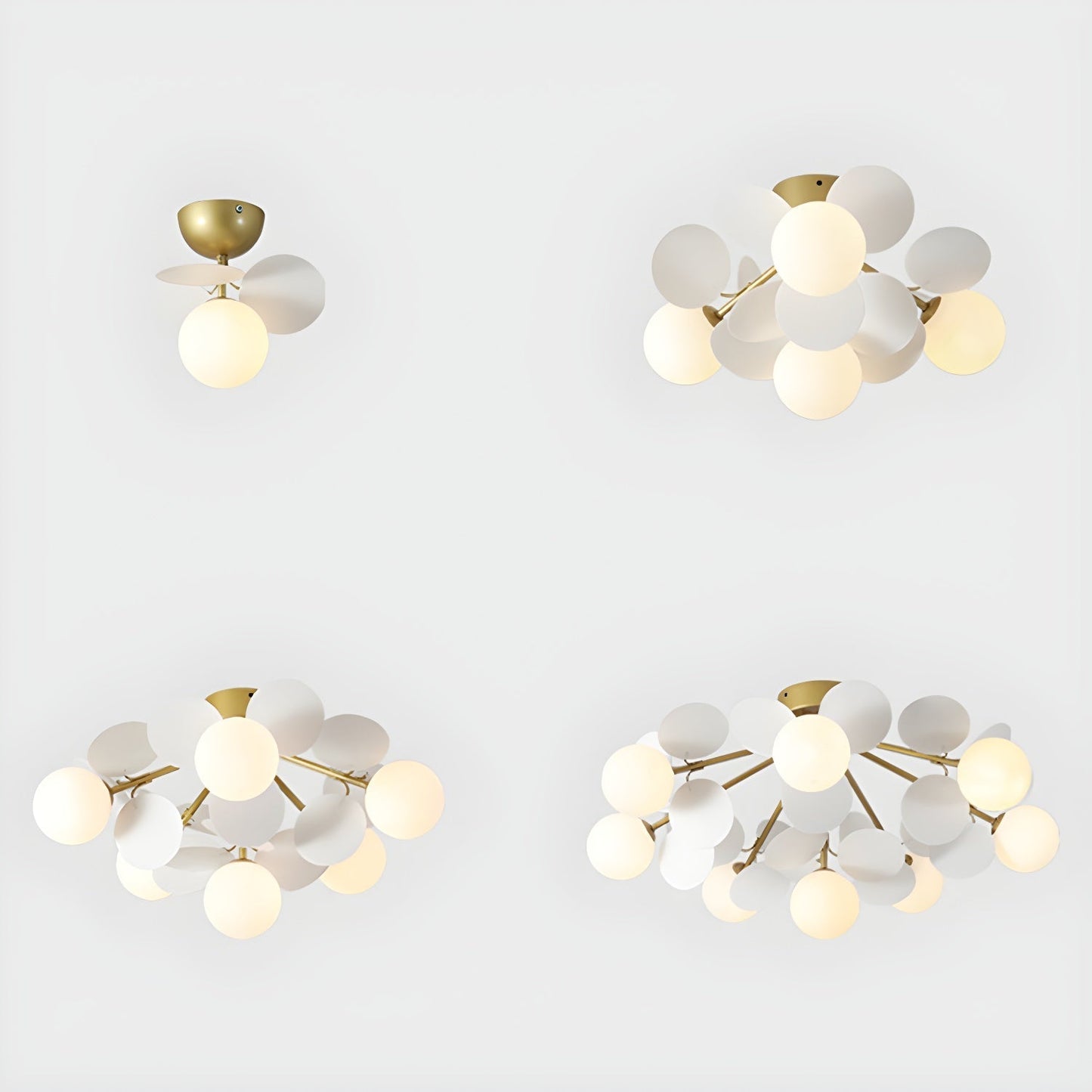 Solara Rond Plafondlamp Macaron in Pastelkleuren
