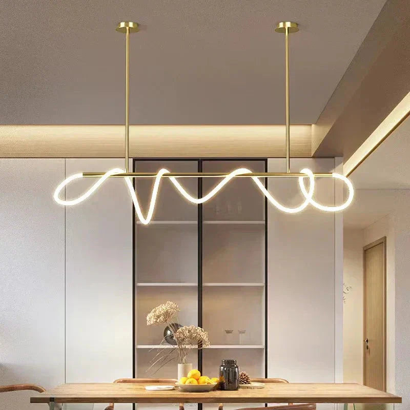 Lunara Moderne Plafond Chandelier Voor Woonruimtes