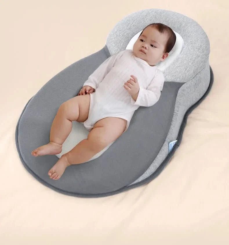 NestleNap Baby Kussen – Ergonomisch Babykussen Voor Veilige & Vlakke Slaap