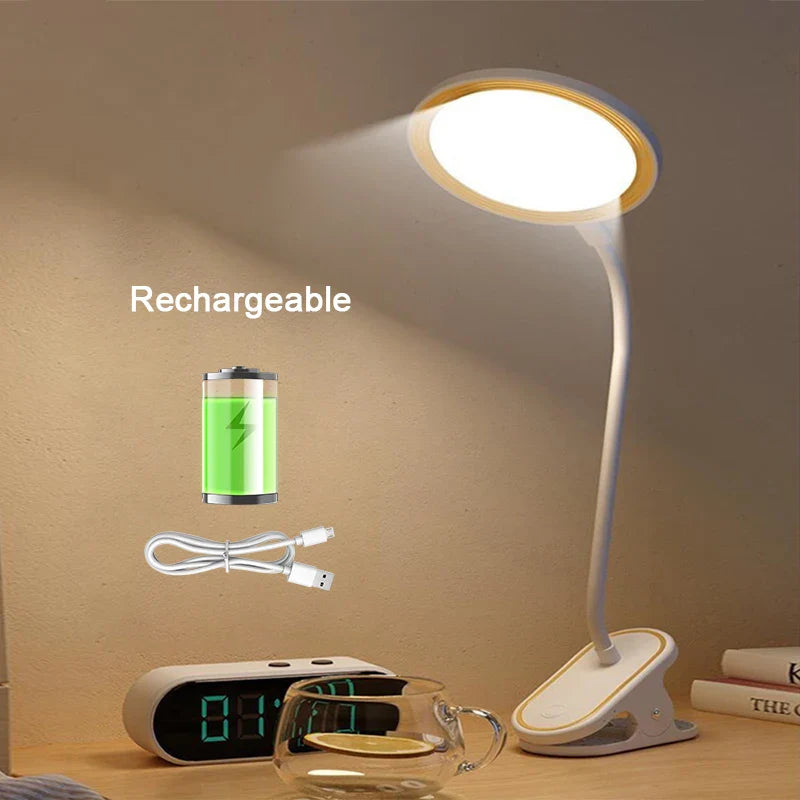 Lunivo LED Touch-tafellamp | Met accu & natuurlijk licht | 4000K kleurtemperatuur | Modern ontwerp van kunststof