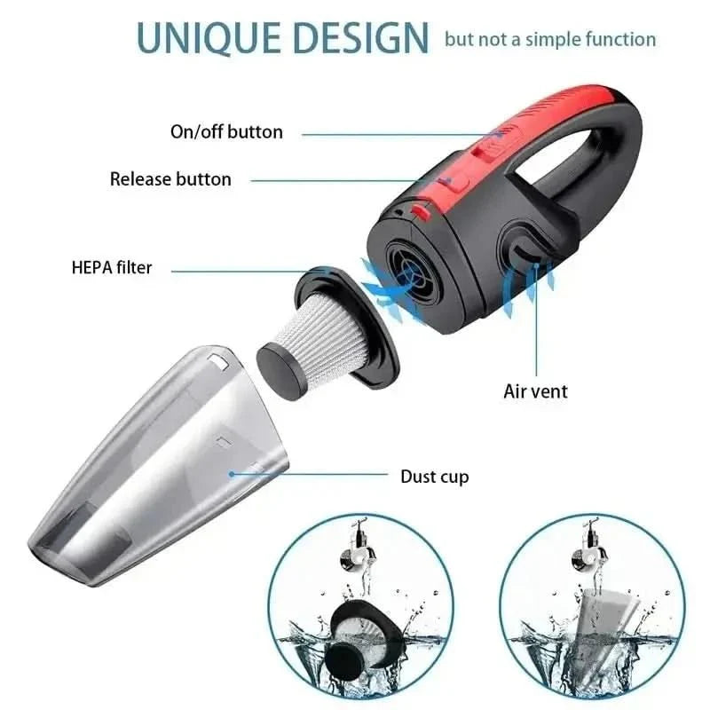 CycloVac – Krachtige Handstofzuiger