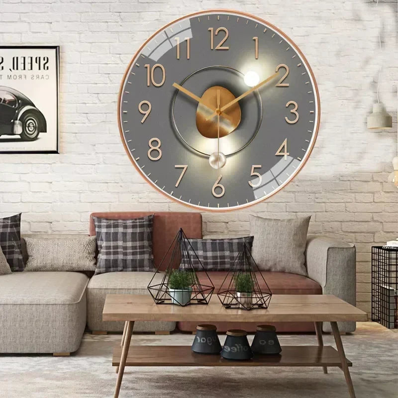 SilentTime – Digitale Wandklok in klassieke stijl