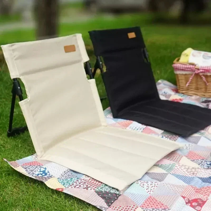 TREKASE Camping Opvouwstoel | Ultralicht & weerbestendig | Aluminiumframe | Gevoerd voor extra comfort | Snel op te zetten
