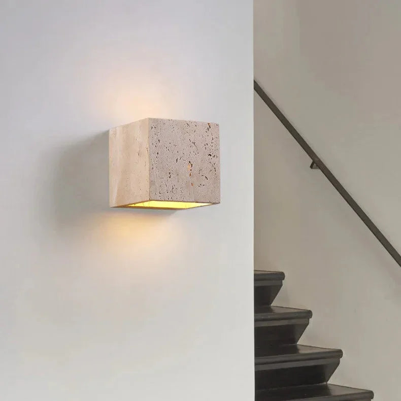 Vadalie Travertine Wandlamp
