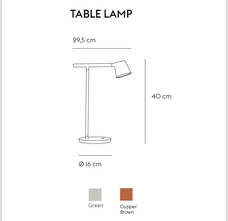 Ayla Bureau Lamp