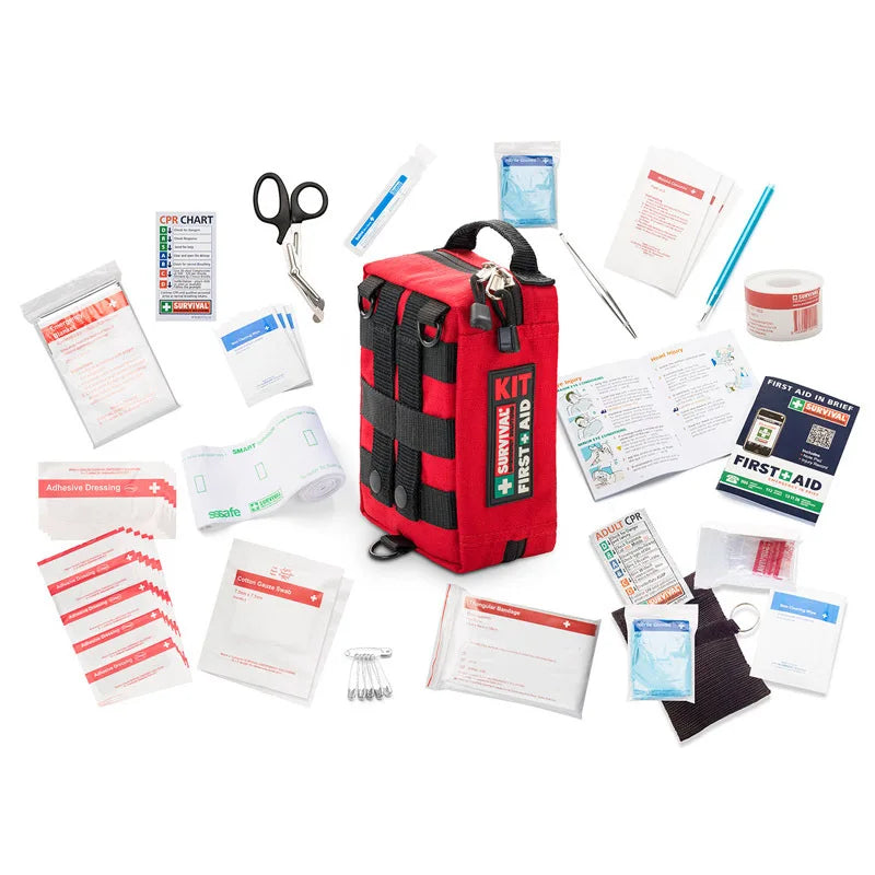 Quellix Waterdichte Reiskit 600D Nylon, 2 tot 4 Compartimenten