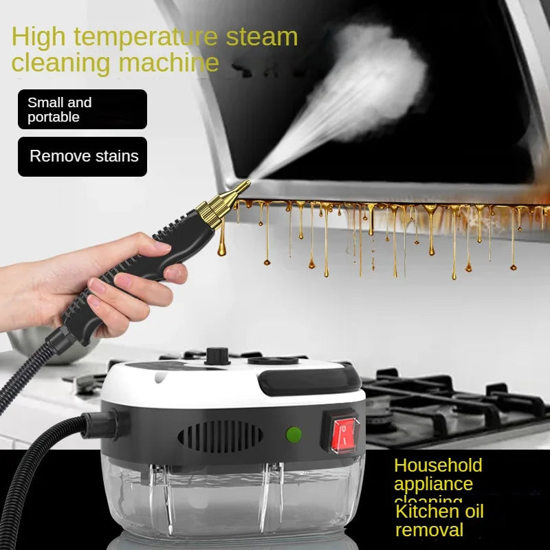 Stoomreiniger STEAMVOLT | 2500W Hoge Druk | 3 Bar Stoomkracht | Voor Keuken, Badkamer & Huis