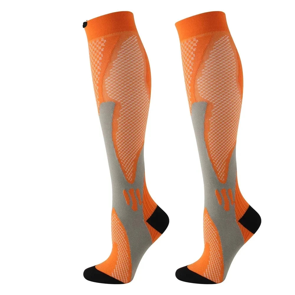 Grip Compressiesokken | Superieure ondersteuning voor hardlopen, yoga en dagelijkse activiteiten.