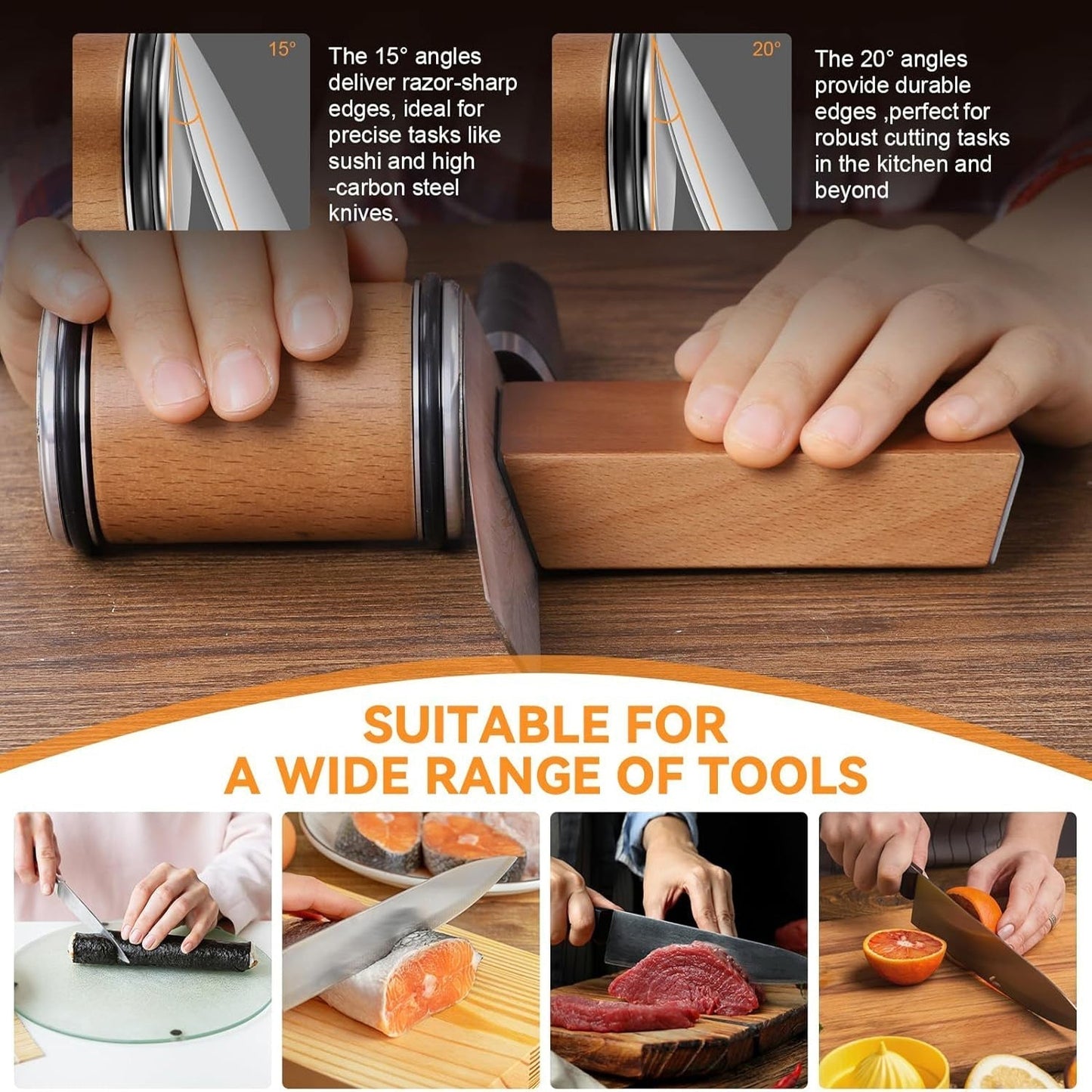 AstraSharp Diamant-Coated Koksmes Slijper voor Precisie
