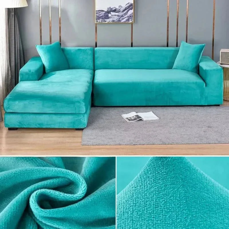 SamtLux Sofabescherming – Elastisch & Luxe voor elke woonkamer