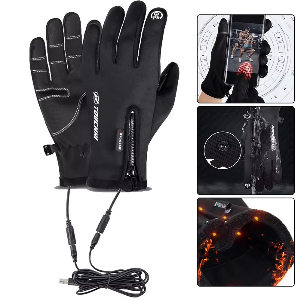 Skanto | Thermische Handschoenen Verwarmend, Fietsen, Fiets, Ski-handschoenen
