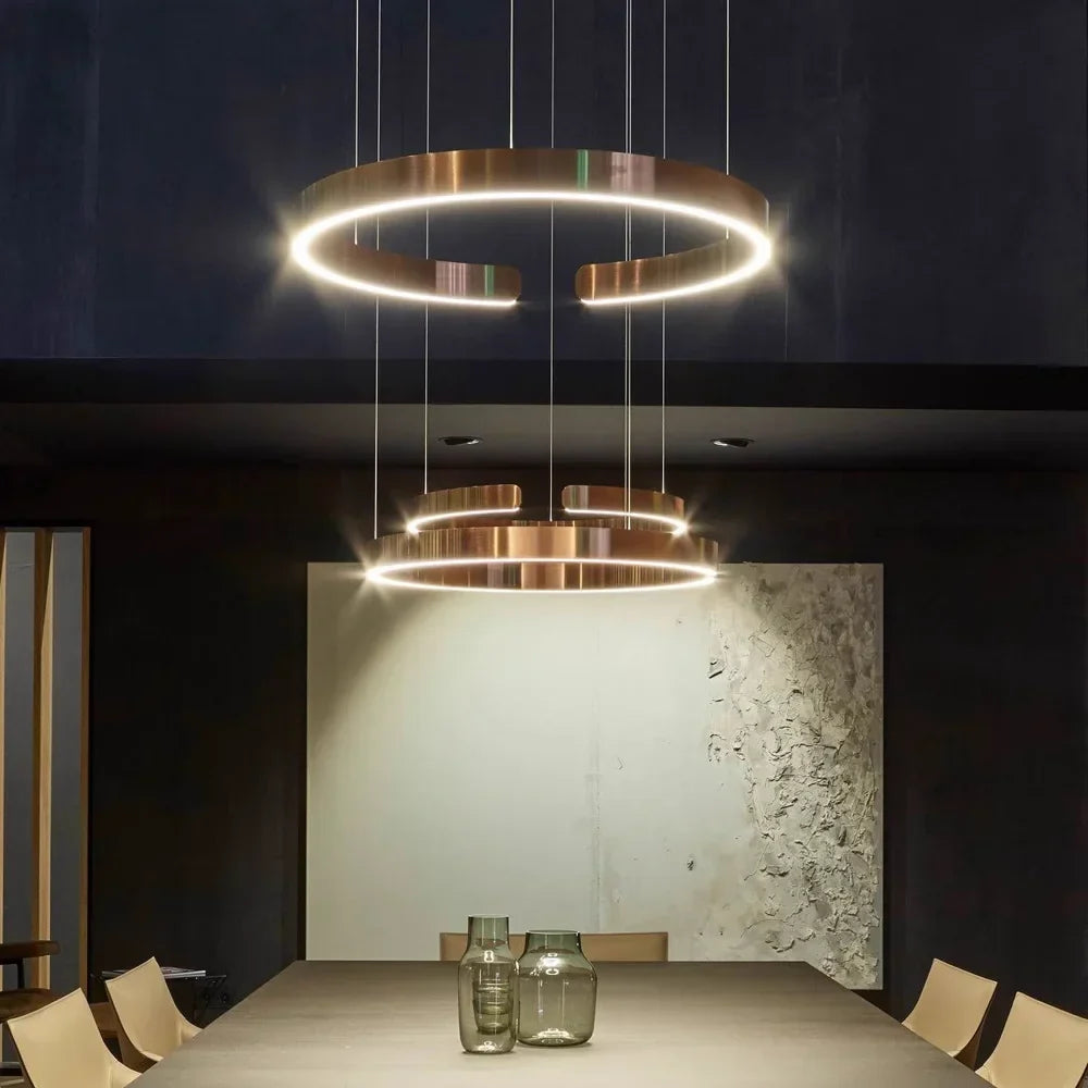 Moderne LED-lamp in ringvorm – elegante ronde plafondlamp