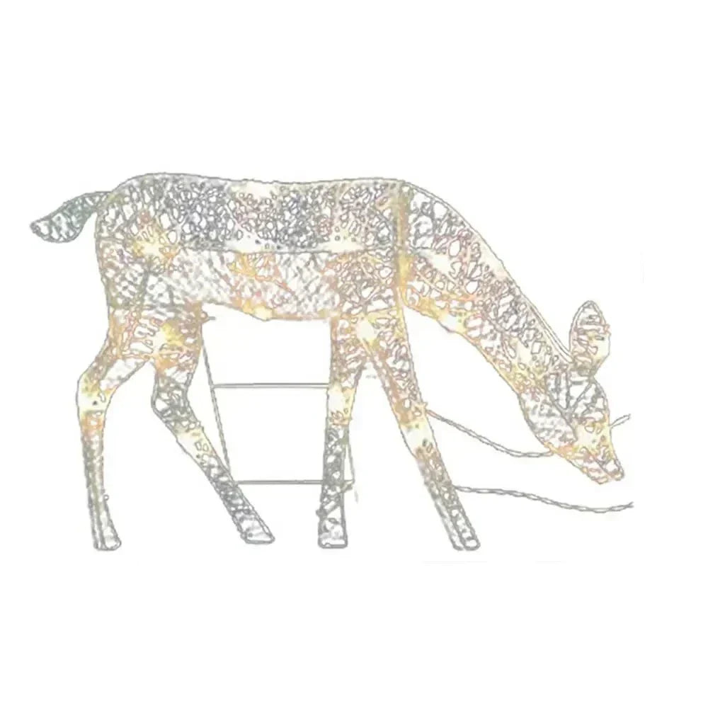Skanto | Kerstverlichting Rendier Decoratie – Metaal Silhouet voor Buiten & Binnen