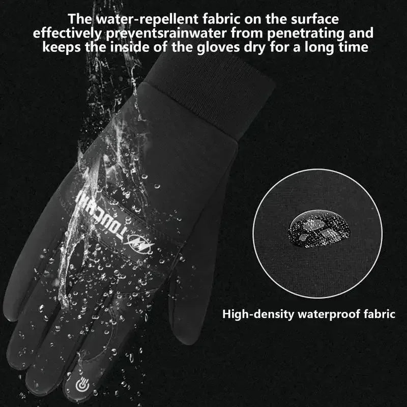 ThermaGlide USB Verwarmde Handschoenen | Waterdicht & Touchscreen-geschikt | Winter-Handwarmers voor Skiën, Motor & Buitenactiviteiten